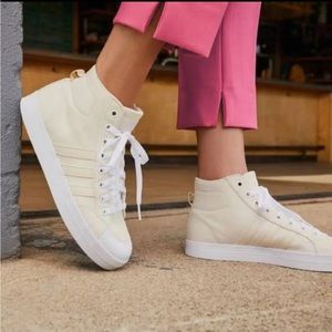 Adidas Bravada High Tops.